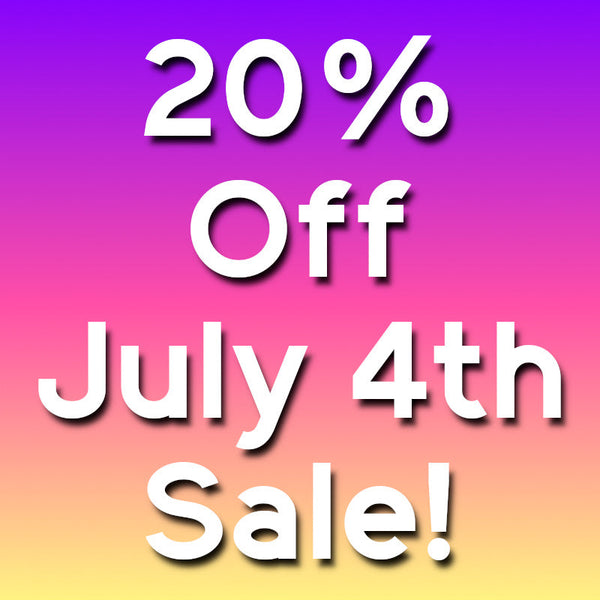 20% Off Independence Day Sale!
