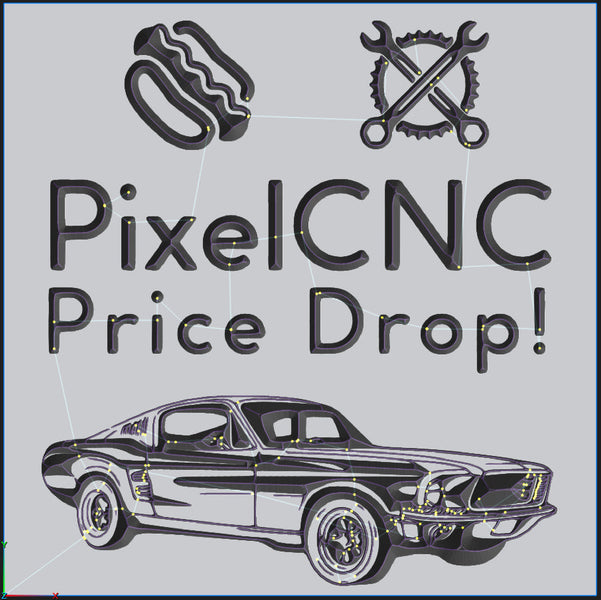 PixelCNC 30% Price Drop!